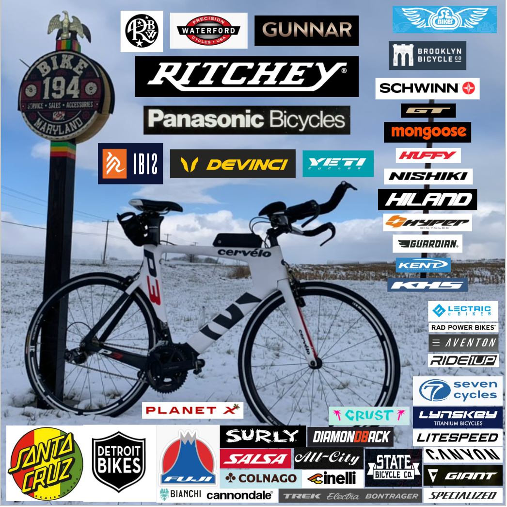 Bike Brands Collage Bike Brands Collage