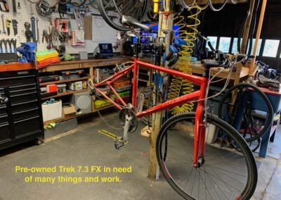 Pre owned Trek 7.3 FX in need of many things and work