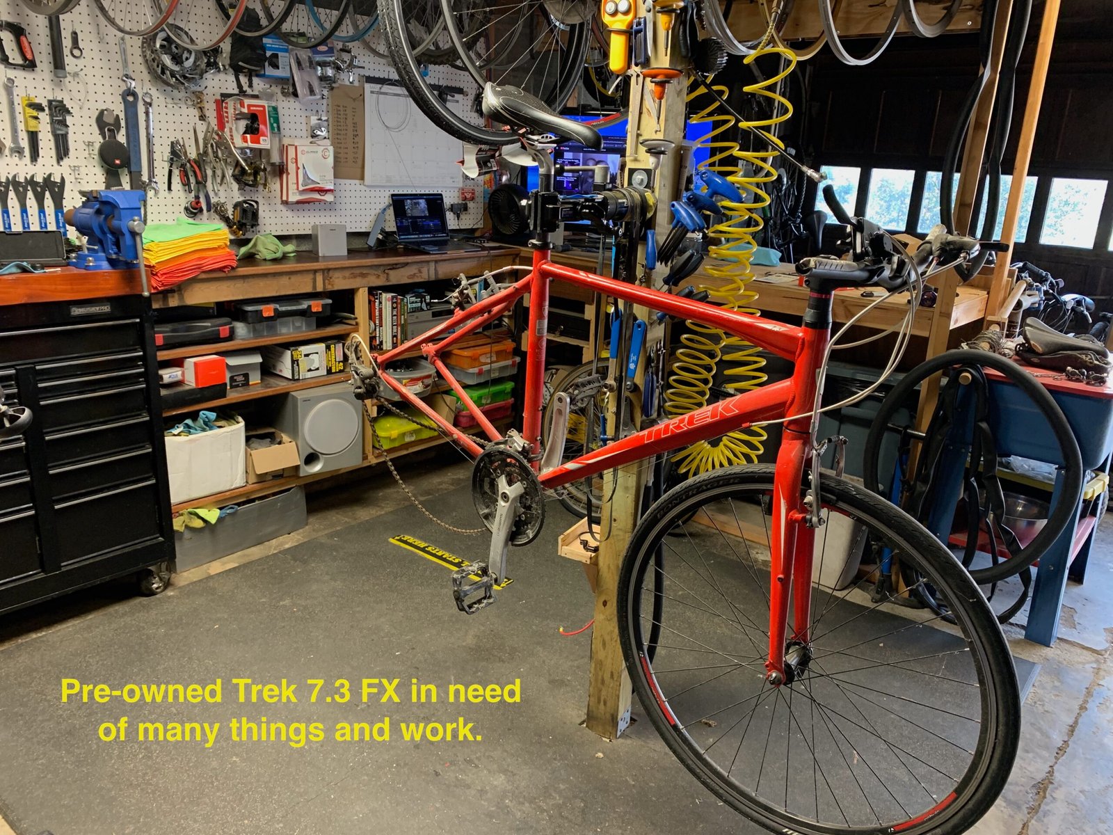 Pre owned Trek 7.3 FX in need of many things and work